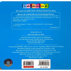 Sách Từ Điển Hình Ảnh Cho Bé: Chữ Cái