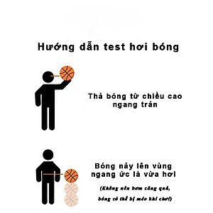 Quả  Bóng Rổ Số 5 Tặng Kèm Kim Bơm + Túi Lưới