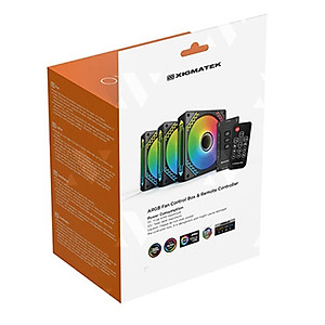 Bộ 3 Fan CASE Xigmatek STARZ PRO M20A ARGB + Hub + Remote Controler - Hàng Chính Hãng