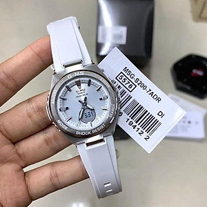 Đồng Hồ Nữ Dây Nhựa Casio Baby-G MSG-S200-7A Chính Hãng - Pin Năng Lượng Mặt Trời