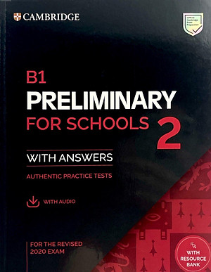 B1 Preliminary for Schools 2 Student's Book with Answers with Audio with Resource Bank