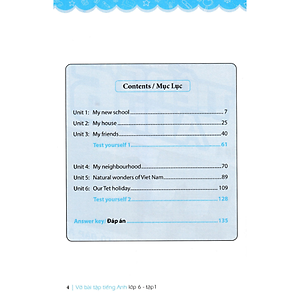 Sách GLOBALL SUCESS - Vở bài tập tiếng anh lớp 6 tập 1 (có đáp án)