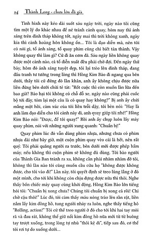 Sách Thành Long - Chưa Lớn Đã Già