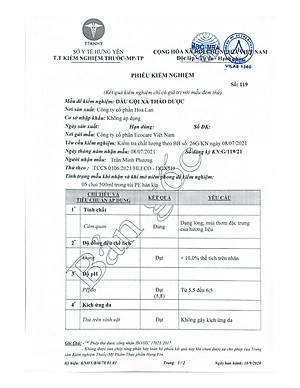 Dầu Gội Thảo Dược ECOCARE PREMIUM 300ml Đạt Chuẩn CGMP, Dầu Gội Xả Thiên Nhiên Sạch Gàu, Phục Hồi Hư Tổn