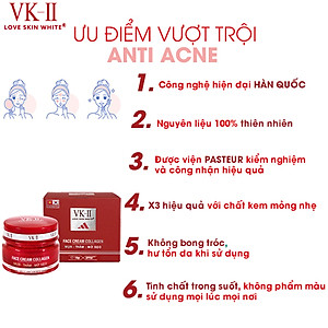 Kem Ngừa Mụn Thâm Sẹo VK II ( 10g/20g )
