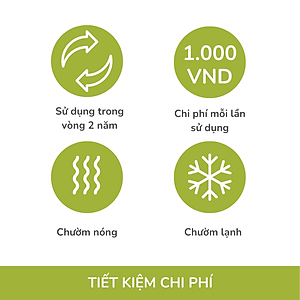 Túi chườm nóng thảo dược giảm đau nhức mỏi mắt dùng lò vi sóng - Hapaku