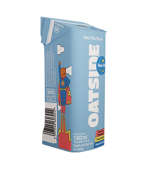 Thùng 24 hộp Sữa yến mạch OATSIDE vị Đậm Đà Deluxe 180ML