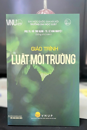Sách - Giáo trình luật môi trường