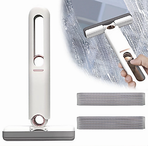 Cây lau kính, bàn bếp KG5S đa năng tự vắt thông minh, bọt biển siêu thấm hút gập gọn mini 25cm - Hàng chính hãng