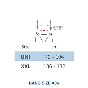 Đai lưng chỉnh hình cột sống có đệm United Medicare (A06)