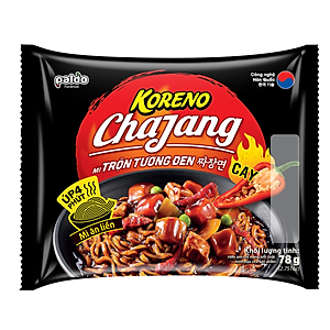 Mì Trộn Tương Đen Cay Koreno Chajang lốc 5 gói x 78g