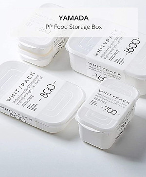 Hộp bảo quản thực phẩm Yamada Whity Pack - Hàng nội địa Nhật Bản