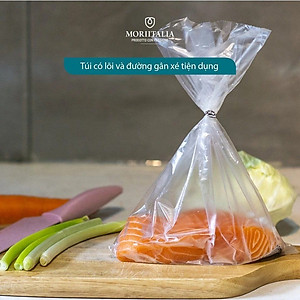 Túi đựng thực phẩm Laspalm tự hủy an toàn tiện lợi TDTP30006842, TDTP40006828, TDTP20006835, DTP40006811 (120 túi/cuộn) nhiều size