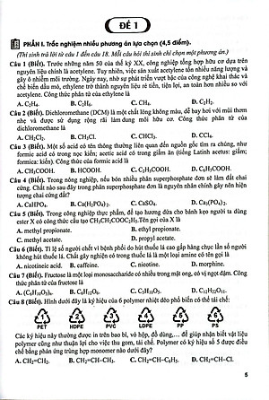 Sách - 55 Đề Thi Môn Hóa Học (Theo Cấu Trúc Đề Thi Chương Trình Mới)