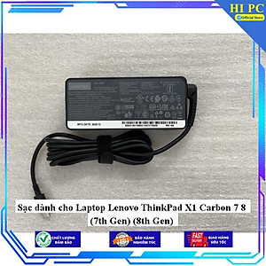 Sạc dành cho Laptop Lenovo ThinkPad X1 Carbon 7 8 (7th Gen) (8th Gen) - Kèm Dây nguồn - Hàng Nhập Khẩu