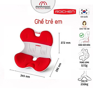 [Gia dụng Minh Ngọc] COMBO 2 Ghế chỉnh dáng ngồi đúng - Roichen Hàn Quốc (Made in Korea). Nhiều Combo lựa chọn (Combo 2 Nam, Combo 2 Nữ, Combo Nam & Nữ, Combo Nam & Trẻ em, Combo Nữ & Trẻ Em)