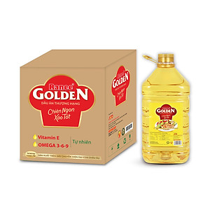 Thùng dầu ăn Ranee Golden 5 lít (5 lít/chai x 4 chai)
