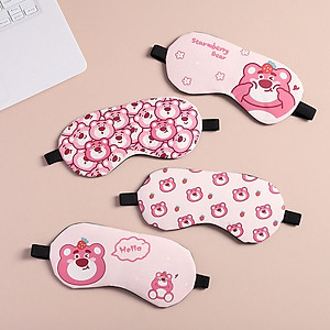 Tấm Che Bịt Mắt Có Túi Gel Làm Mát Giảm Căng Thẳng Kích thước 19x10 cm- Giao ngẫu nhiên