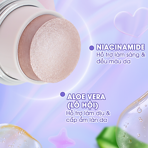 Má Thạch Highlighter Bắt Sáng SPARKLE Mềm Mịn, Hồng Ánh Nhũ Lấp Lánh