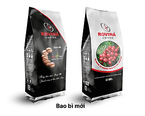Cà Phê Rovina Đam Mê-  Pha Phin -  Gói 500gr Mùi Thơm Quyến Rũ, Đậm Đà Mang Lại Những Tách Cà Phê Tuyệt Hảo Thương Hiệu Rovina Coffee