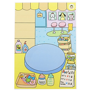 Bộ Đồ Chơi Tranh Tương Tác Cô Tiên Xanh - Tiệm Spa Thú Cưng