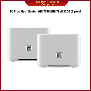 Bộ Phát Mesh Router Wifi TOTOLINK T6 AC1200 (2 pack) - Hàng Chính Hãng