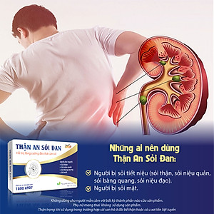 THẬN AN SỎI ĐAN - HỖ TRỢ TĂNG CƯỜNG ĐÀO THẢI CẶN SỎI