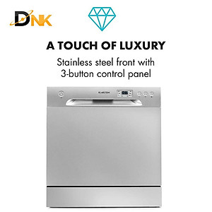 Máy rửa chén bát đĩa Klarstein 8 bộ - CAM KẾT HÀNG NHẬP KHẨU ĐƯC BỞI DNK