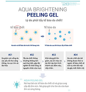 TẨY TẾ BÀO CHẾT NOTS 28 REMEDY QUA BRIGHTENING PEELING GEL