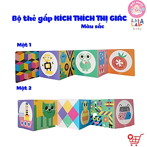 Bộ Thẻ Zigzag Lalala Baby Kích Thích Thị Giác Trí Não Cho Trẻ Sơ Sinh (0-12 Tháng)