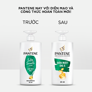 Dầu Gội Pantene Mượt Mà Óng Ả - 650ml