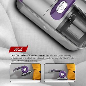 Máy hút bụi giường nệm diệt khuẩn UV Jetzt V10 Pro cầm tay có dây, hàng chính hãng