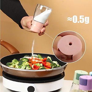 Hũ gia vị thủy tinh thông minh, chống ẩm, nút bấm tiện dụng - HÀNG CHÍNH HÃNG MINIIN