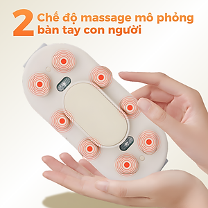 [MẪU MỚI 2025] Máy Massage Giảm Đau Bụng Kinh  LS01 - Hỗ Trợ Chống Lão Hoá Da Sau Sinh