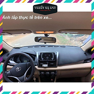 Thảm Taplo Da Carbon xe Mitsu Xpander 2018 2019 2020 cao cấp