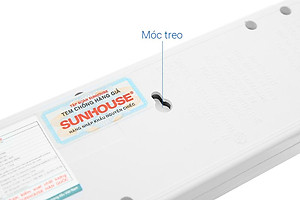 Ổ cắm điện Sunhouse 2 USB 3 lỗ 3 chấu 2.5m SHE- OC2-3RU - Hàng chính hãng