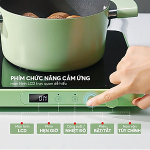 Bếp điện từ Elmich ICE 3879 - Hàng Chính Hãng