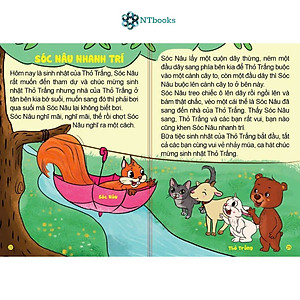 Sách Truyện Cho Bé Học Nói (Giúp bé phát triển ngôn ngữ và giao tiếp – Phát triển IQ, EQ) - Bìa Cứng