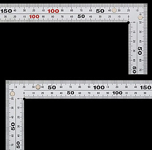 THƯỚC KE VUÔNG SHINWA 10425