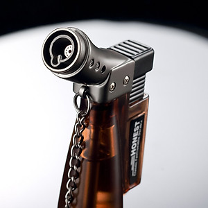 Vỏ Hột Quẹt Bật Lửa Khò 1 Tia Honest BCZ 185 Thiết Kế Nhỏ Gọn Đẹp Độc Lạ Lửa Khò Mạnh Mẽ - Dùng Gas Cao Cấp