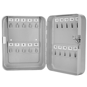  Tủ treo chìa khóa Barska 20- Position Key (20 chỗ móc chìa) - Hàng chính hãng