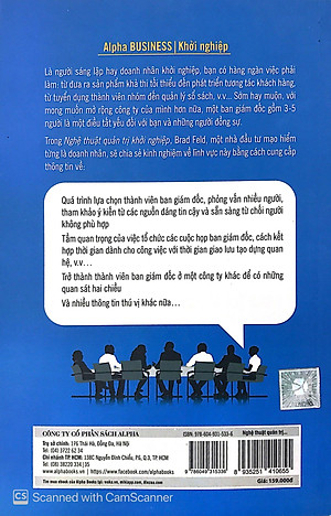 Sách Nghệ Thuật Quản Trị Khởi Nghiệp