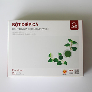 [CHÍNH HÃNG] Bột Diếp Cá Quảng Thanh 100% Nguyên Chất Sấy Lạnh - Hỗ trợ táo bón, trĩ, mát gan, giảm mụn - Hộp tiện lợi 