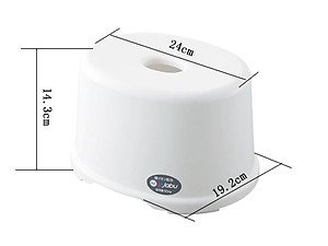 Combo 02 Ghế nhựa phòng tắm Sanada Ag+ cao cấp - Nội địa Nhật Bản