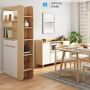 Kệ Gỗ Ngăn Phòng Đa Năng Để Sách, Giày Dép Và Đồ Trang Trí Thương Hiệu SIB Decor TG15