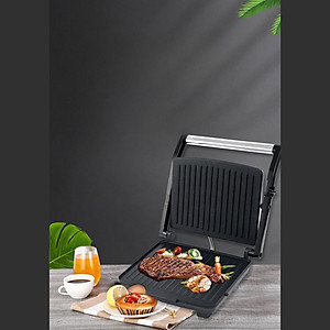 Máy kẹp nướng bánh mì ép bánh sandwich, rán trứng, nướng thịt CHỐNG DÍNH đa năng SOKANY SK-202 - HÀNG CHÍNH HÃNG -DELIYA