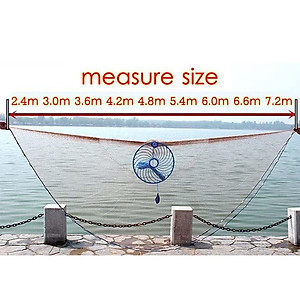 Chài đĩa bay - chài cá Thái Lan sợi dù có đĩa chuyên bắt cá tôm