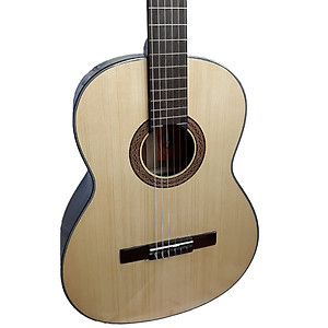 Đàn guitar classic DC100 dòng ghitar trung kỹ full size gỗ hồng đào solid cho âm thanh cổ điển ấm áp dành cho bạn mới tập Duy Guitar