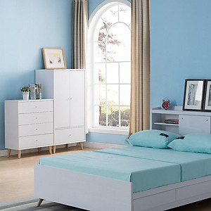 Tủ áo gia đình thiết kế hiện đại SMLIFE Charlie