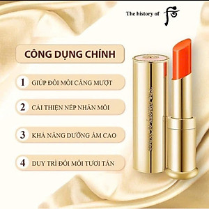 Bộ Son Dưỡng Whoo Màu Orange Glow Lip Balm